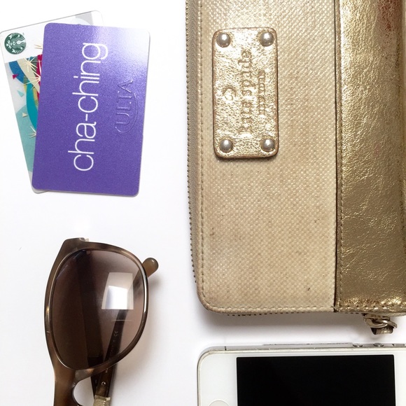 Kate Spade Accordian Zip Wallet