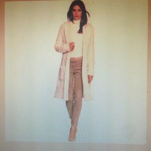 Lauren Ralph Lauren wool shawl sweater.