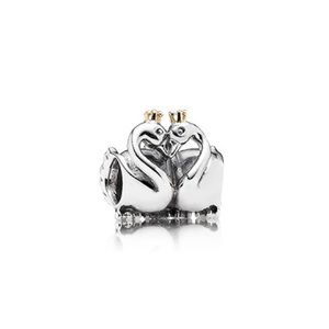Swan embrace Pandora charm