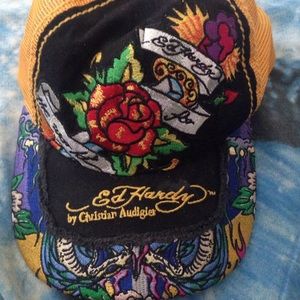 100% Authentic Ed Hardy Hat
