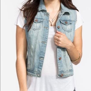 denim vest
