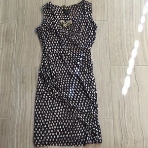 Ann Taylor 0P faux wrap dress