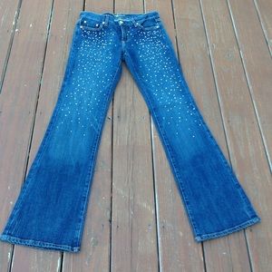 BEBE jeans size 8 inseam 33