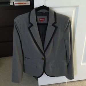 Gray blazer