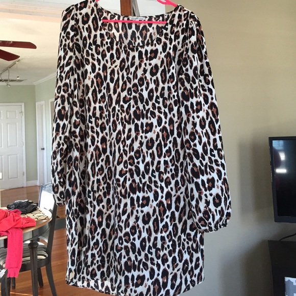 New with tags Charlotte Russe Cheetah Shift Dress