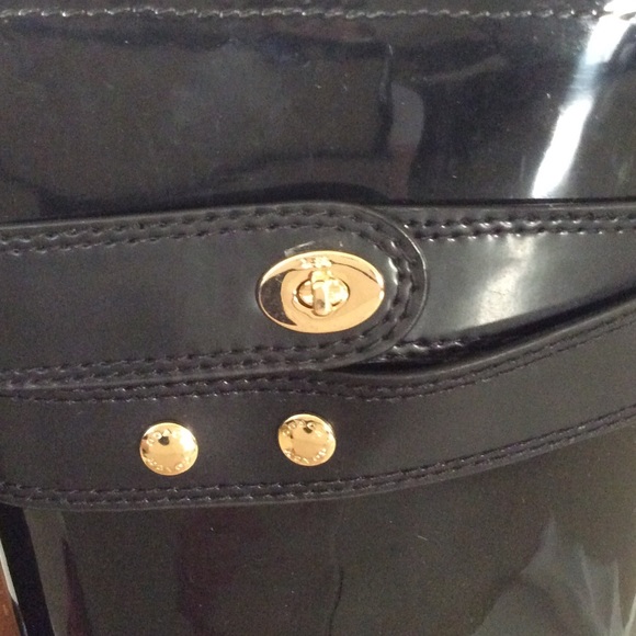 $0LD NWT Coach Talia Rain Boots - Picture 2 of 4