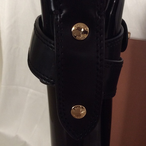 $0LD NWT Coach Talia Rain Boots - Picture 3 of 4