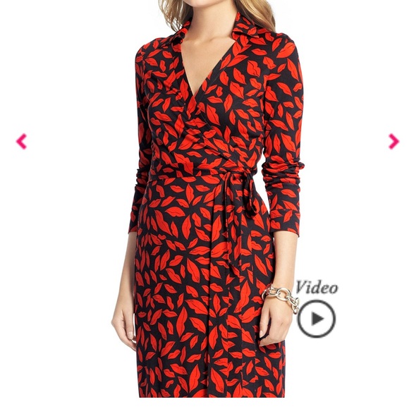 dvf jeanne wrap dress