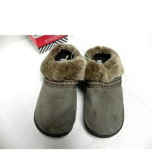 smartzone plush fur slipper