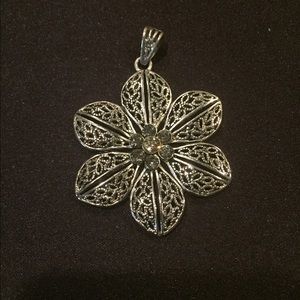 Flower pendant