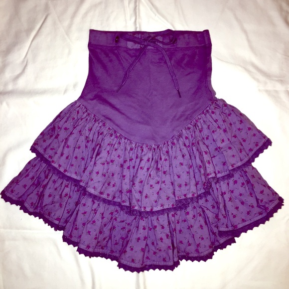 RARE! Vintage Betsey Johnson ruffle skirt!