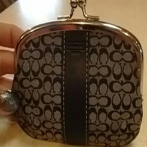 Coach change purse