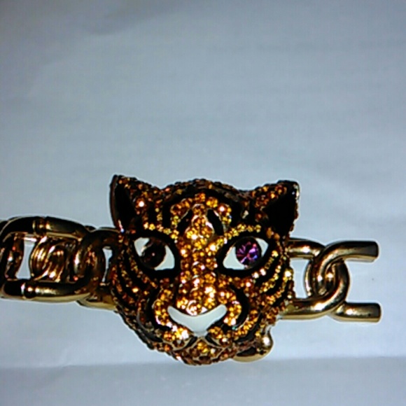 Betsey Johnson Tiger bracelet