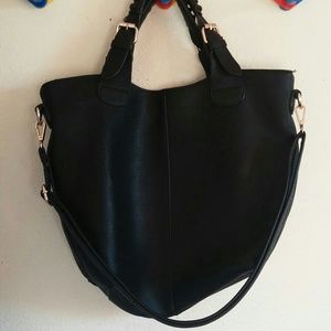 Black handbag