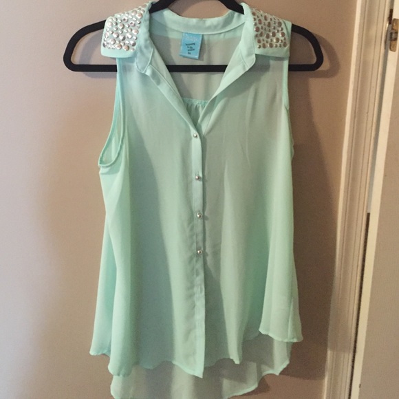 Mint Blouse - Picture 1 of 1