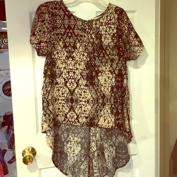High low shirt