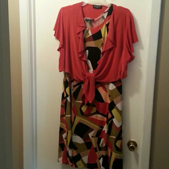 Dress and scrug.