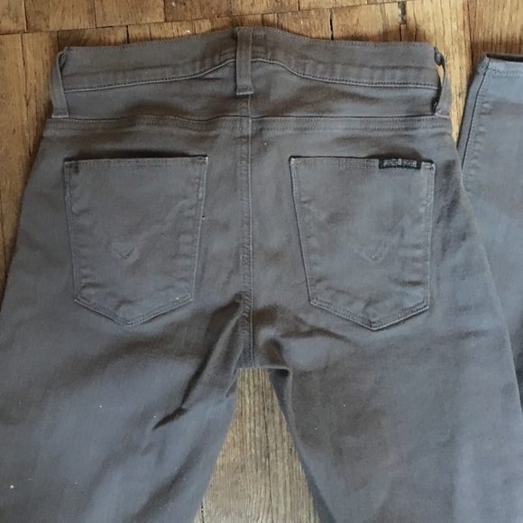 Grey Hudson skinny jeans