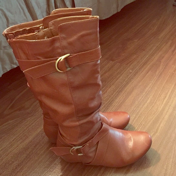 Brown boots