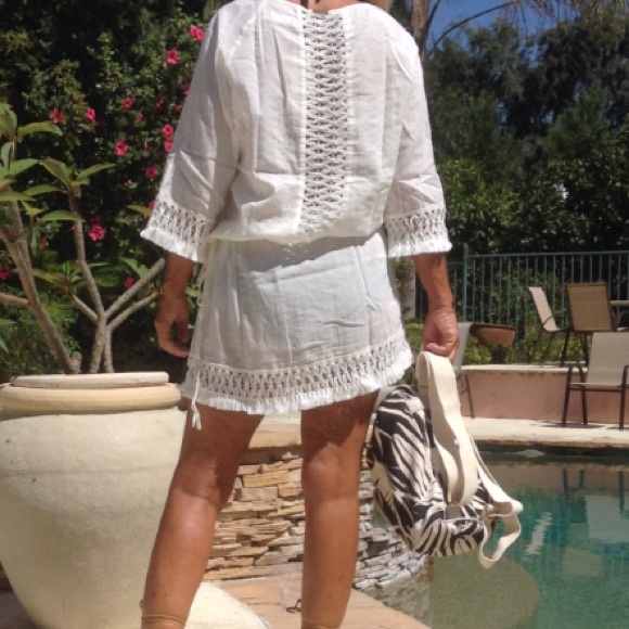 🎉HP🎉Palm Print Canvas Mini Backpack - Picture 6 of 8