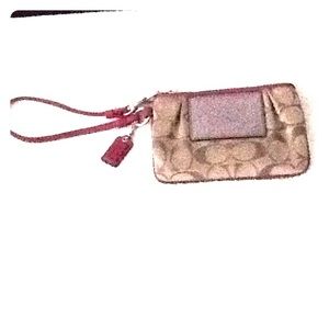 Coach wristlet