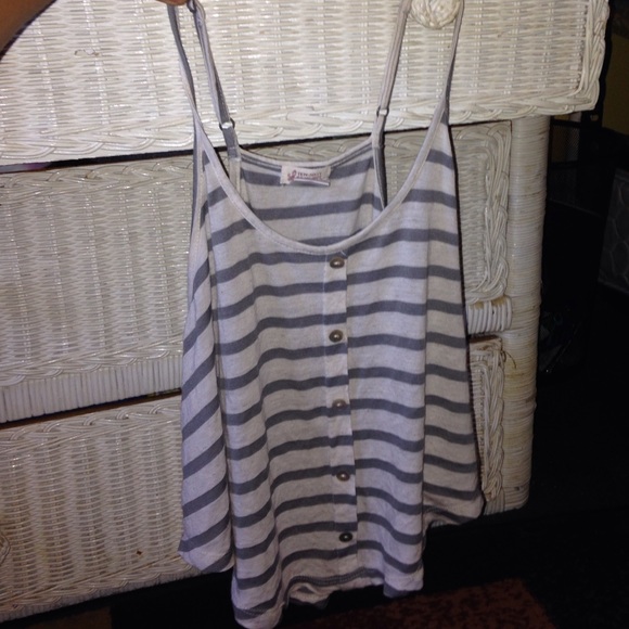 Cute/hot stripe crop top.