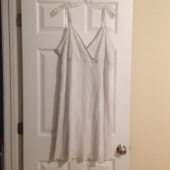 White sun dress