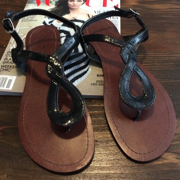 Black sandals
