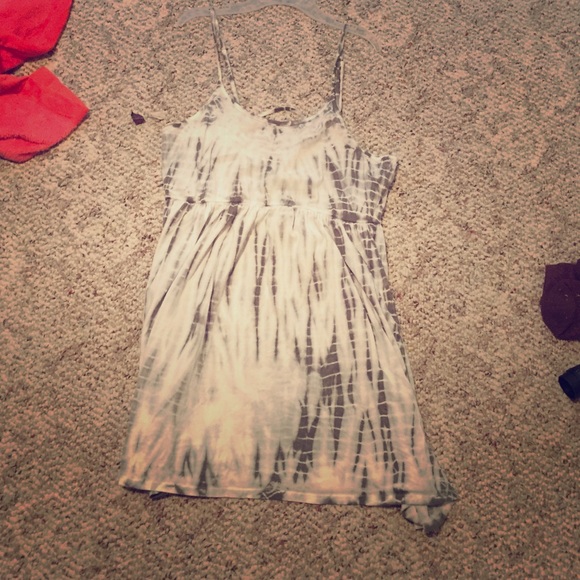 Green and White Dress Forever 21