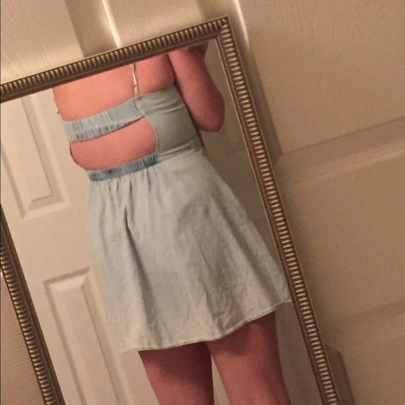 Baby Blue American Eagle Dress - Picture 3 of 3