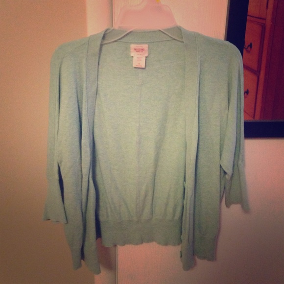 Turquoise cardigan - Picture 1 of 4