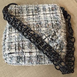 Chanel Boucle Tweed messenger bag