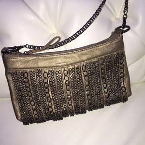 SOLD! Chained Messenger Cross Body Handbag Chains