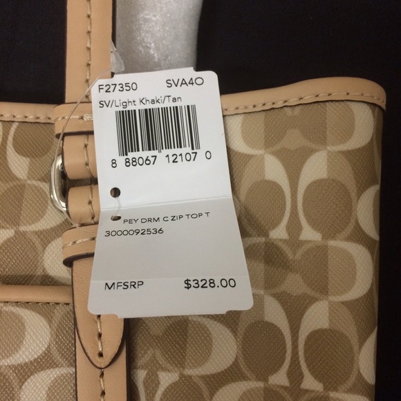 COACH Zip Tote - Picture 4 of 4