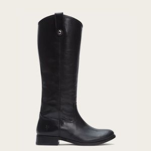 REDUCED Like new black Melissa button boots