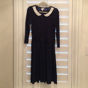 Karen Walker Navy Classic Sweater Dress