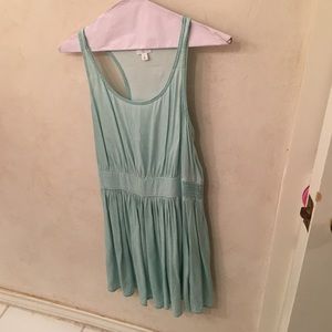 Fun, breezy mint green dress