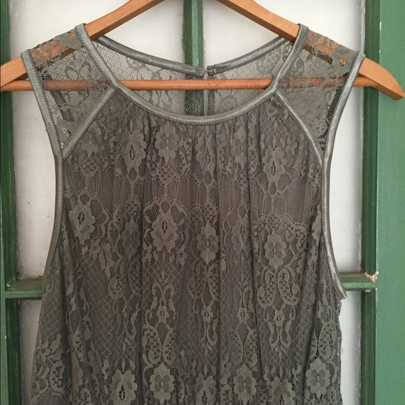 Forever 21 khaki maxi dress
