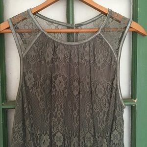 Forever 21 khaki maxi dress