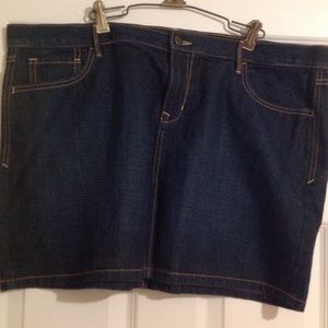 ***ON HOLD***. Jean skirt