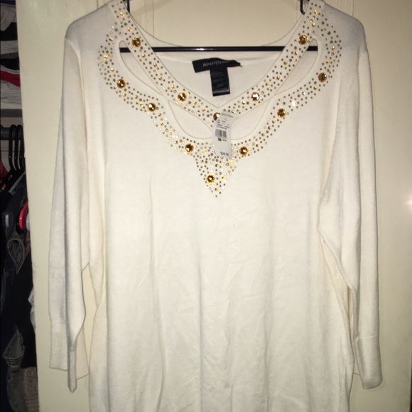 Ashley Stewart cutout shirt