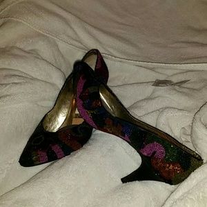 Sz 8.5 Sequin 2" heels
