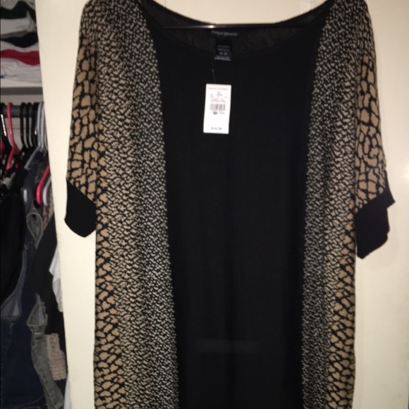 Ashley Stewart animal print shirt