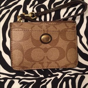 COACH ID holder and wallet