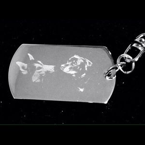 Discounted Price Engraved DogTag  2 for $40,00