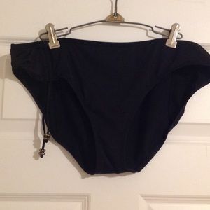 Black swim bottoms