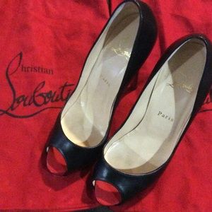 louboutin black heels