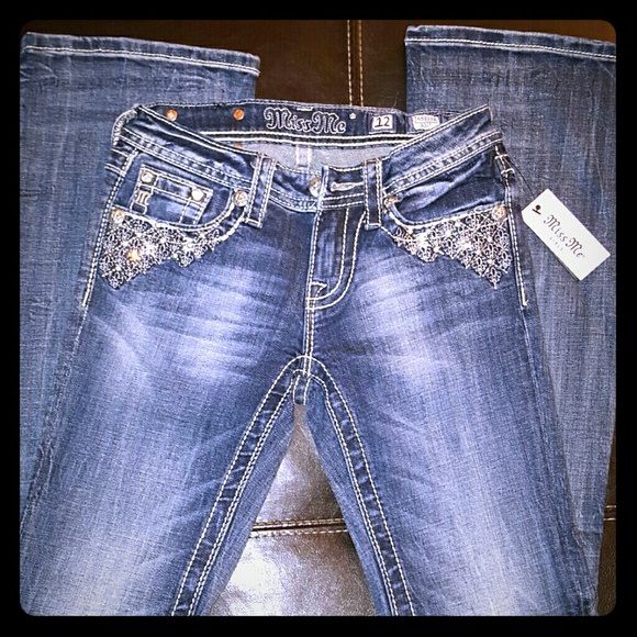 NWT Miss Me Girls Bootcut Jeans
