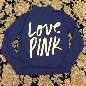 PINK Victoria's Secret Half Zip Sweatshirt