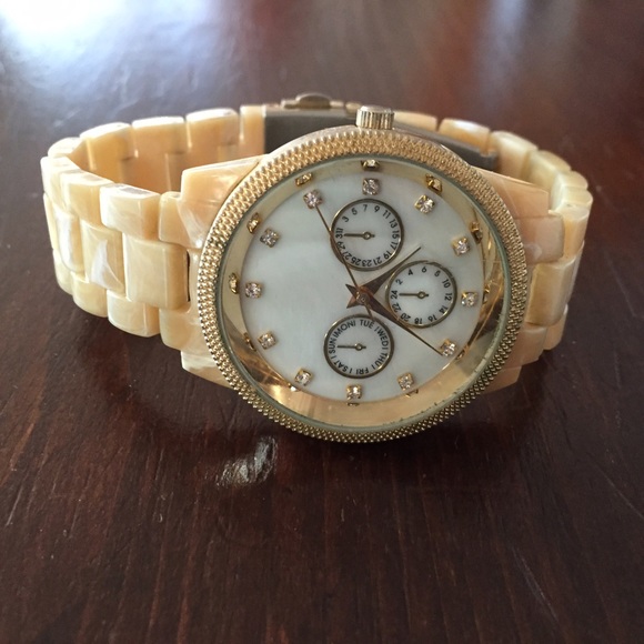Michael Kors Knock Off Resin Horn Watch